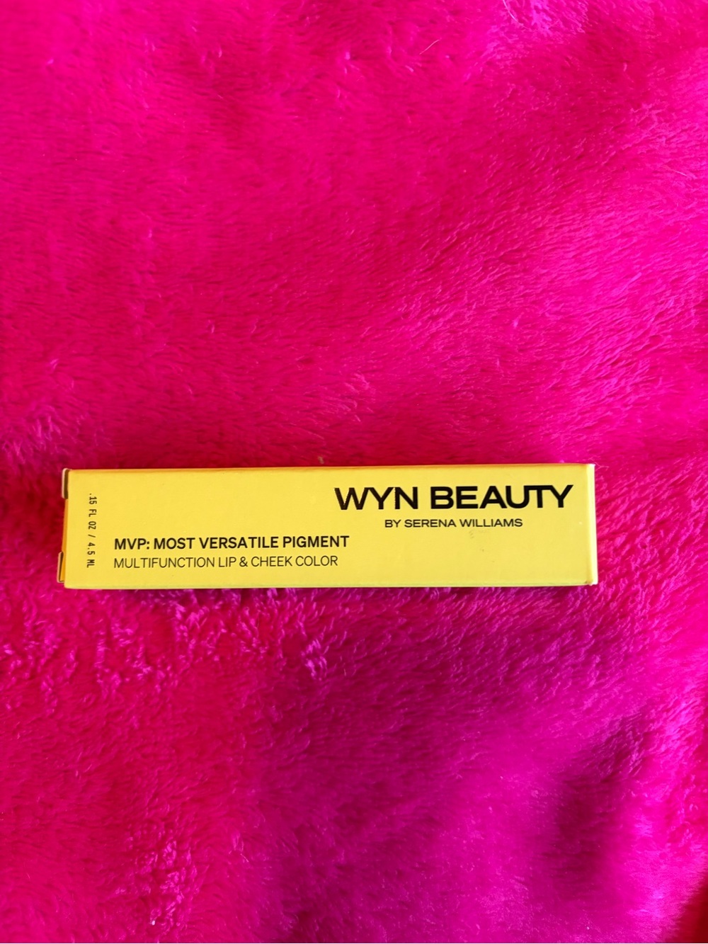 Wyn Beauty MVP Multifunction Lip & Cheek Color - Yellow Packaging